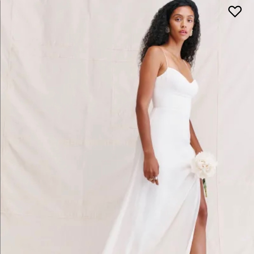 NWT Reformation Melita dress ivory size 4